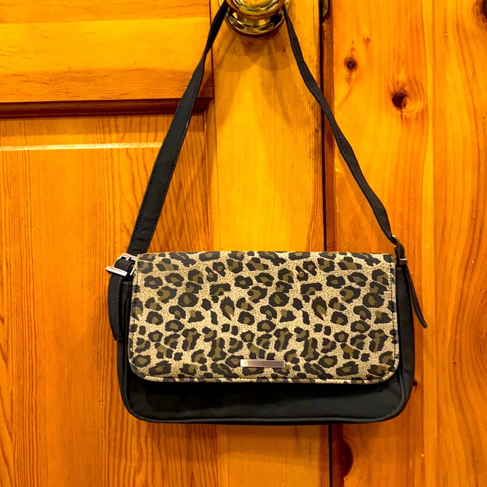 Leopard print purse